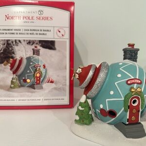 Department 56 North Pole Series - Bauble’s Ornament House